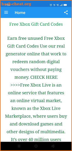 my xbl gift code screenshot