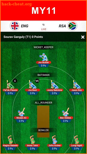 My11 - My11Circle Team, My11Circle Cricket Guide screenshot