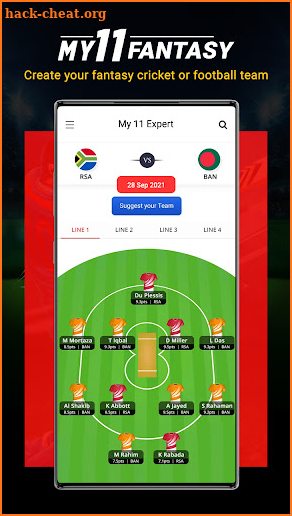 My111Circle App - My11 Team Prediction Guide screenshot