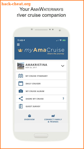 myAmaCruise by AmaWaterways screenshot
