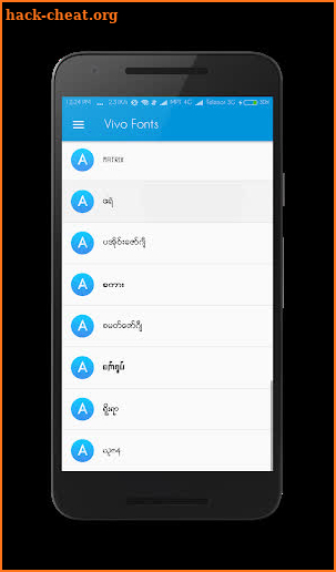 Myanmar Font Styles For Vivo Phones screenshot