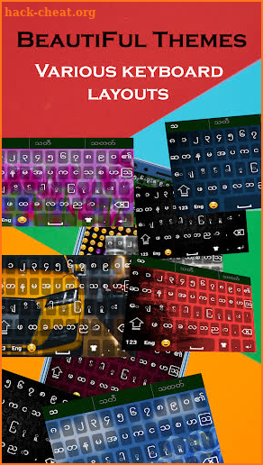 Myanmar Keyboard 2020: Zawgyi Language typing screenshot