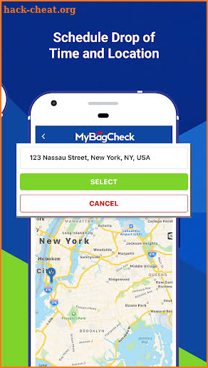 MyBagCheck - Bag pickup, storage, and delivery screenshot
