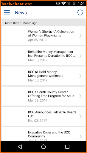MyBCC Mobile screenshot