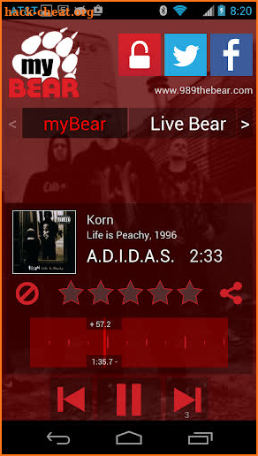 myBear 98.9 The Bear screenshot