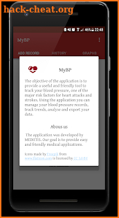 MyBP - Blood Pressure Log screenshot