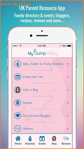 MyBump2Baby #1 Baby Directory & Parent Blogger App screenshot