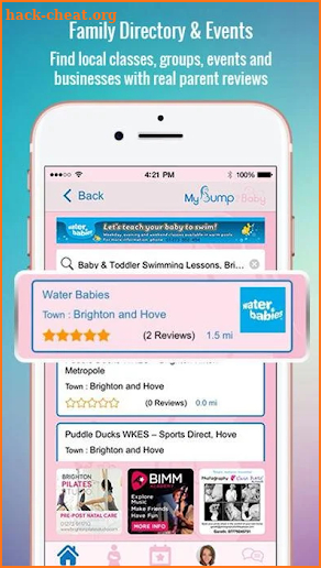 MyBump2Baby #1 Baby Directory & Parent Blogger App screenshot