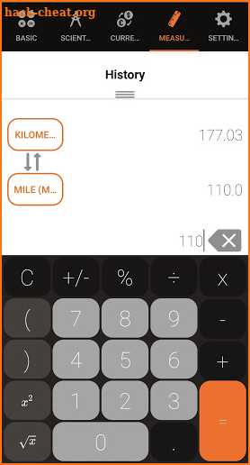 myCalc - Calculator for Free screenshot