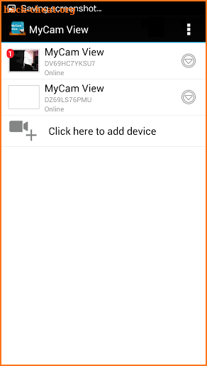 MyCam View screenshot