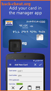 MyCard Manager screenshot
