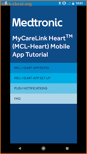 MyCareLink Heart™ Tutorial screenshot