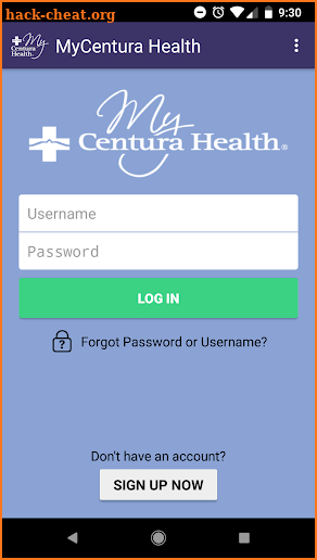 MyCentura Health screenshot
