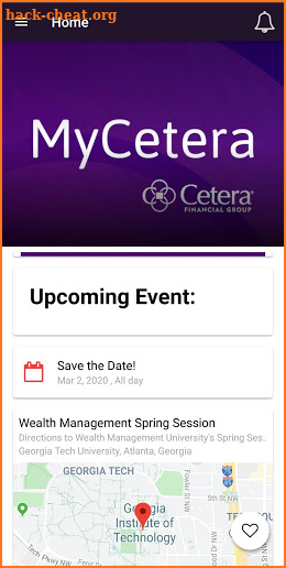 MyCetera screenshot