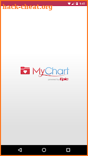 MyChart screenshot