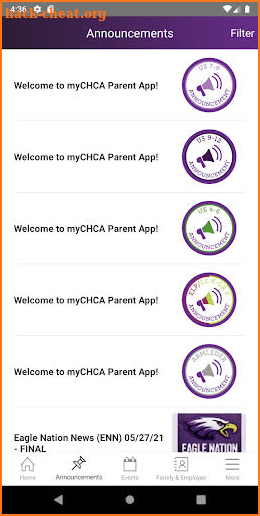 myCHCA Parent screenshot