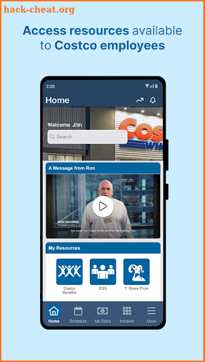 MyCostco Employee Portal screenshot