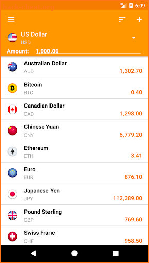MyCurrency: Currency Converter screenshot