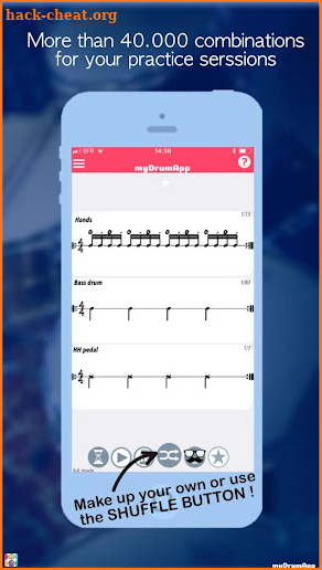 myDrumApp - Practice for Drumm screenshot