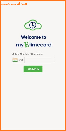 myEtimecard screenshot