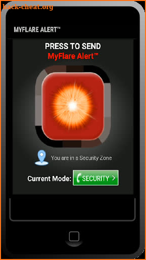 MyFlare - safety app for emergency situations screenshot