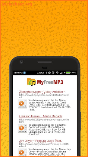 MyFreeMP3 - Search and Download Free MP3 screenshot
