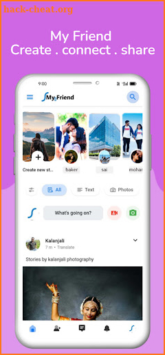 Myfriend Connect with friends screenshot