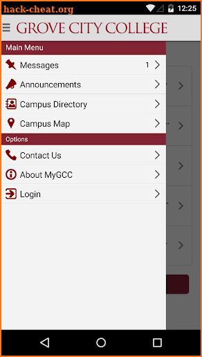 myGCC screenshot