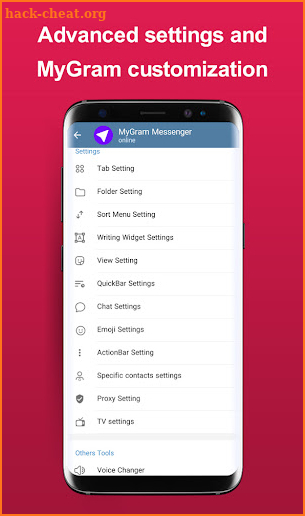 MyGram - messenger screenshot