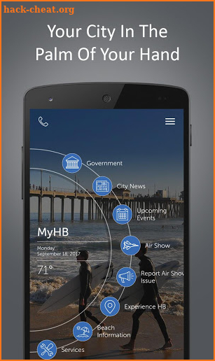 MyHB App screenshot