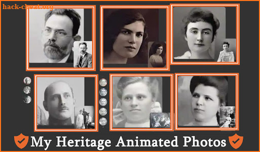 MyHeritage helper deep nostalgia photos screenshot