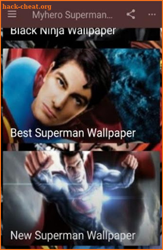Myhero Superman Wallpaper screenshot