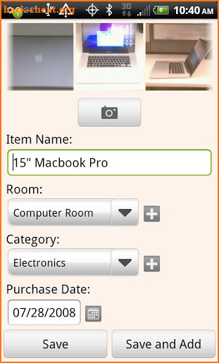 MyHOME Scr.APP.book screenshot