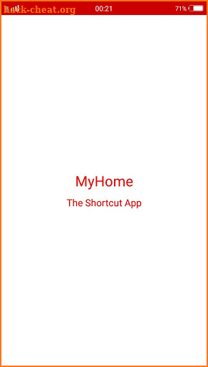 MyHome - The Shortcut App screenshot