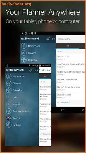 myHomework Student Planner screenshot