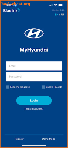 MyHyundai with Bluelink screenshot
