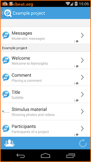 MyInsights screenshot