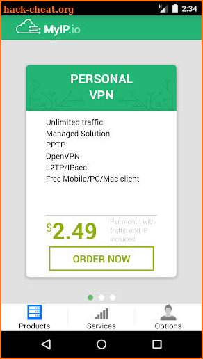 MyIP.io Your Personal VPN / IP screenshot