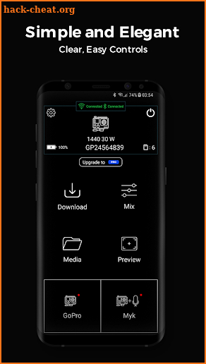 Myk for Camera Control and Audio screenshot