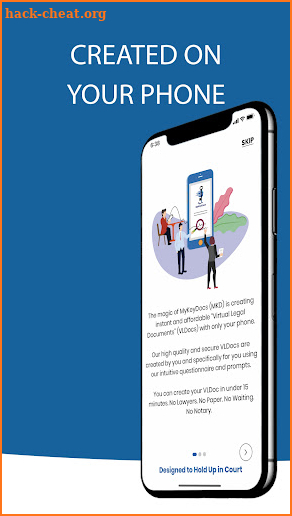 MyKeyDocs - Make virtual legal docs by your phone screenshot