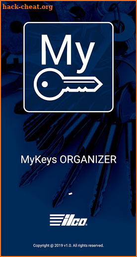 MyKeys Organizer screenshot