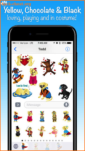 MyLabMoji - Labrador Emojis! screenshot