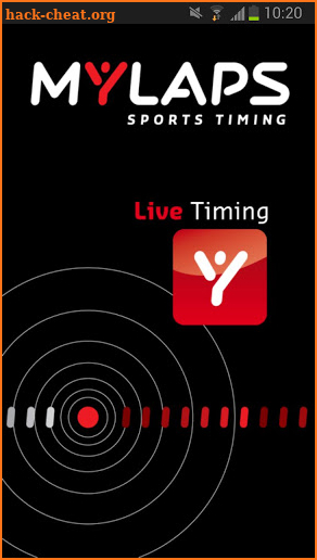 MYLAPS Live Timing Wifi screenshot