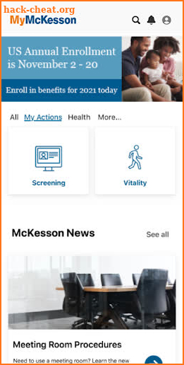 MyMcKesson screenshot