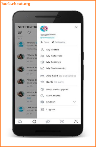 MYM.Fans App Mobile Tips screenshot