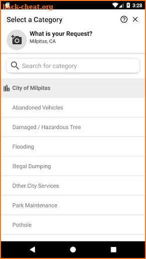 MyMilpitas screenshot