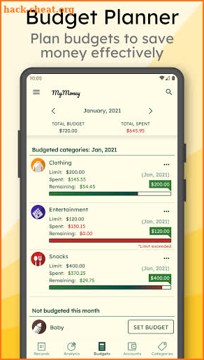 MyMoney—Track Expense & Budget screenshot