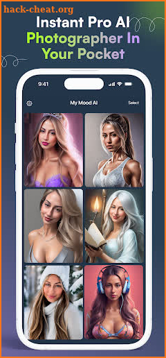 MyMood AI: AI Photo Generator screenshot