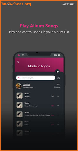 MyMp3 Music Player screenshot
