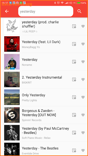 MyMusic Player for SoundCloud screenshot